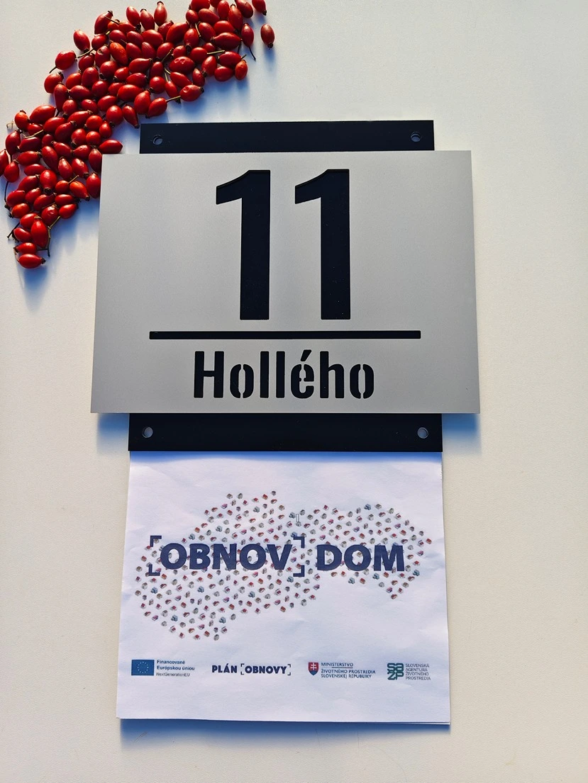 Číslo na dom: OBNOV DOM style